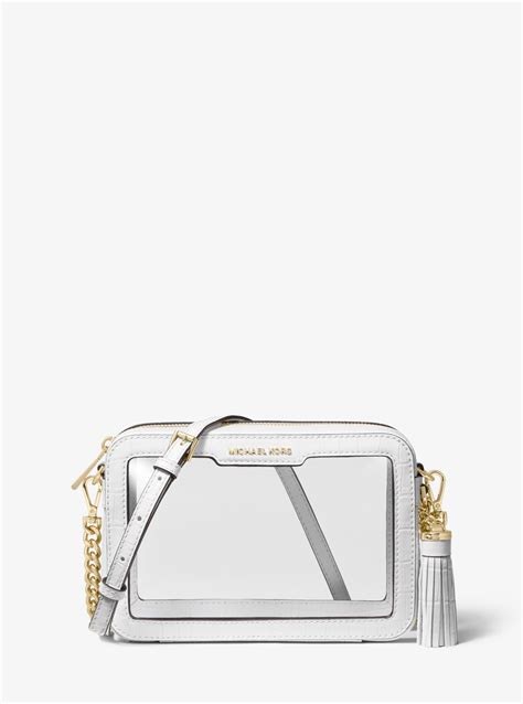 michael kors ginny clear crossbody|Michael Kors ginny crossbody bag.